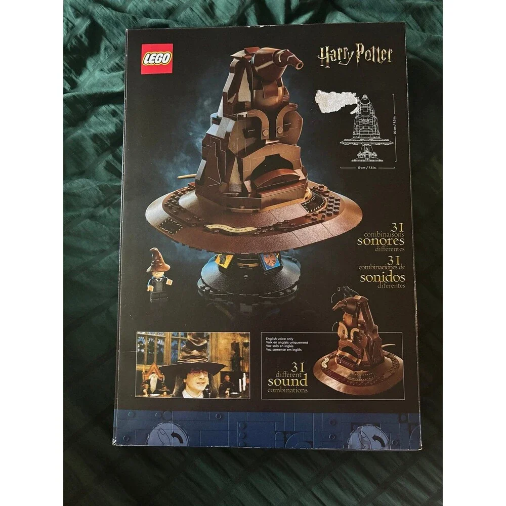 LEGO Harry Potter Talking Sorting Hat Building Set 76429
